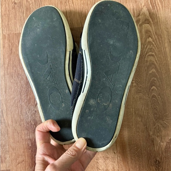 Coach Women’s Casual Black Canvas Sneakers Size 8.5 - Picture 6 of 9